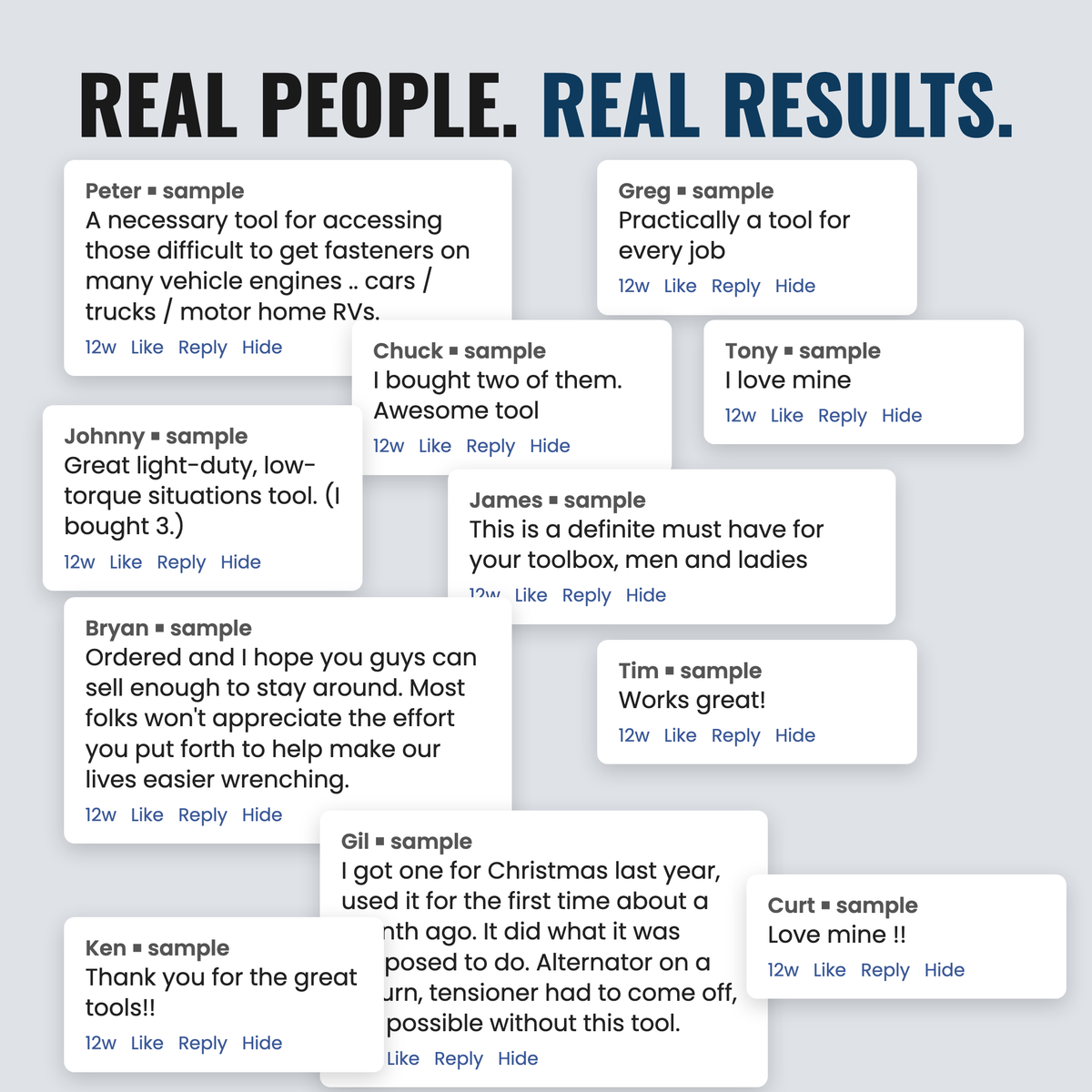 Real people real results