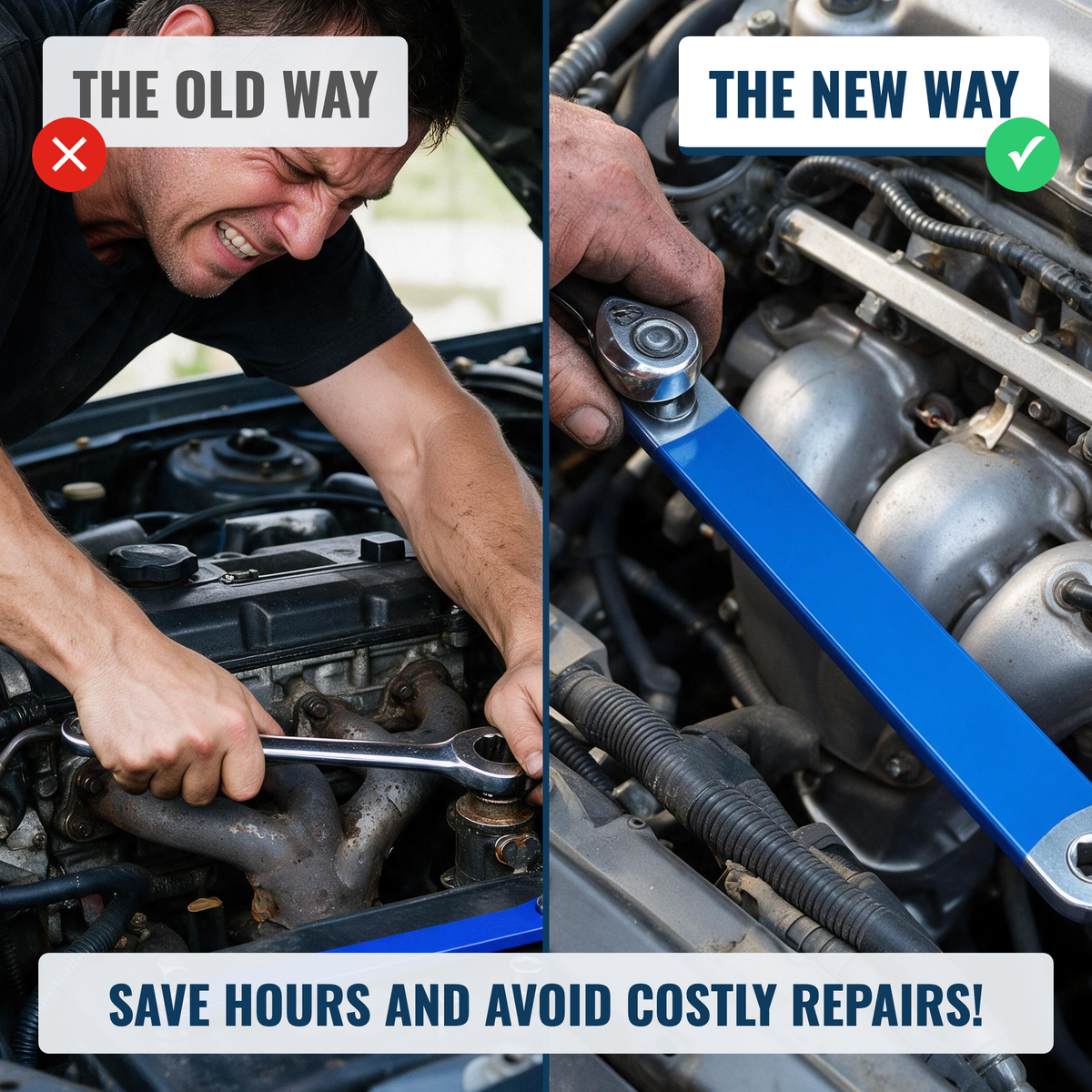 The old way vs the new way