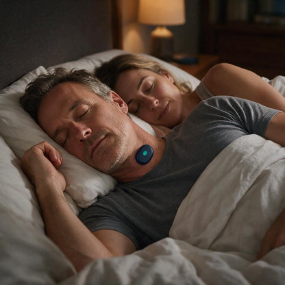 Hushline Pro™ — Retrains the Muscles Behind Snoring — wear (AI render placeholder, replace with real photos)