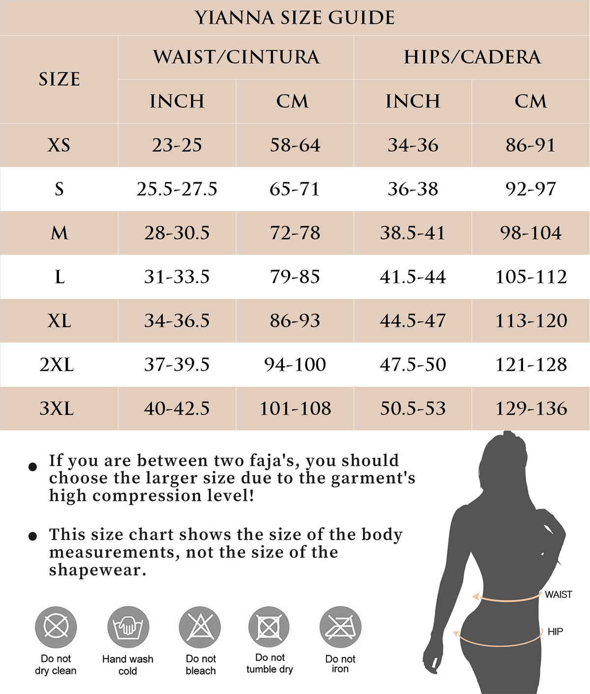 12 size guide